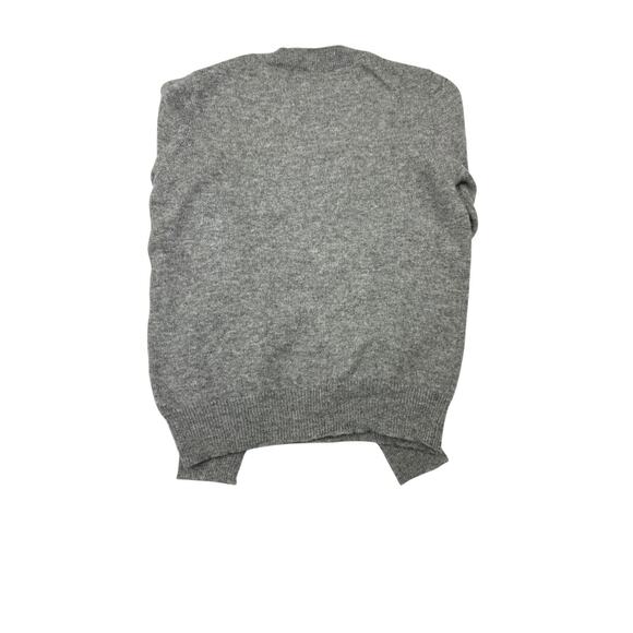 Girls Autumn Cashmere Face Merino Wool and Cashmere Sweater - Picture 2 of 4